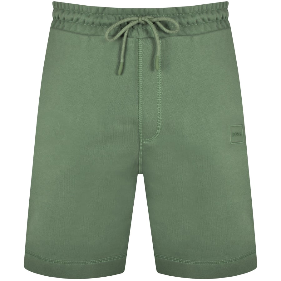 Olive green sweatshorts sale